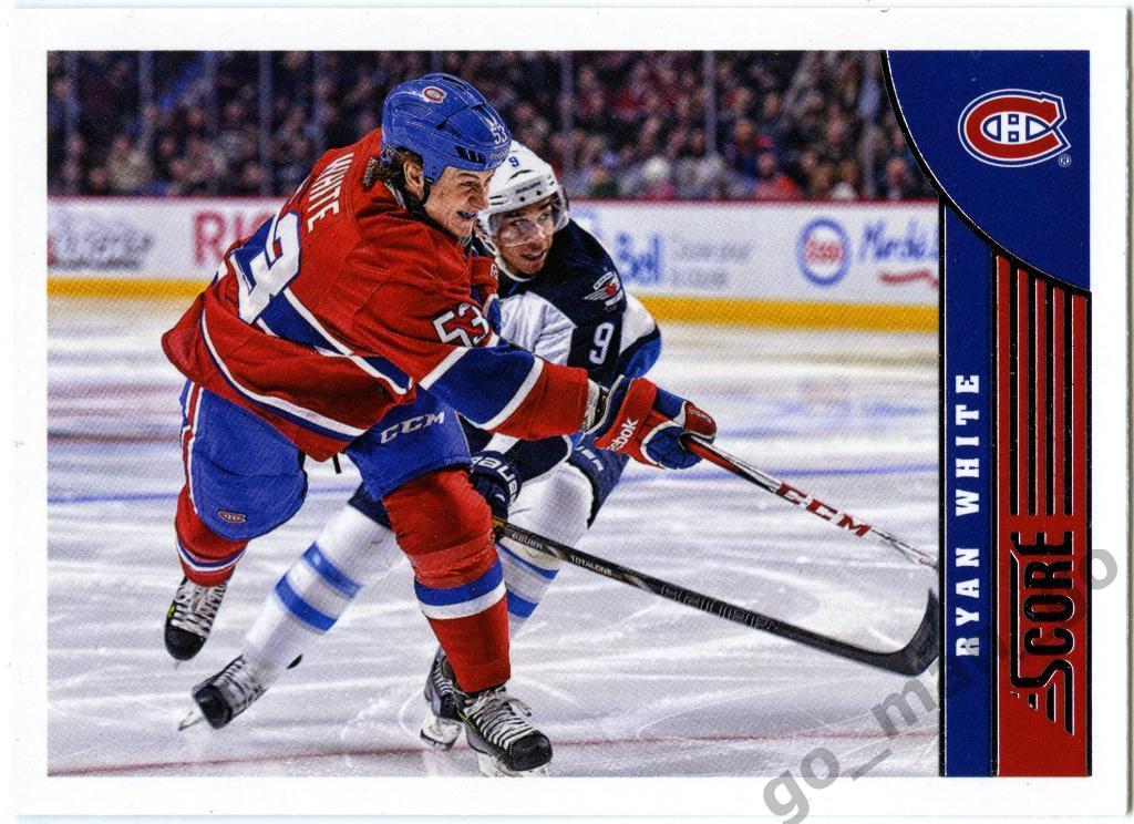 Ryan White (Montreal Canadiens). Panini Score 2013-2014, № 264.