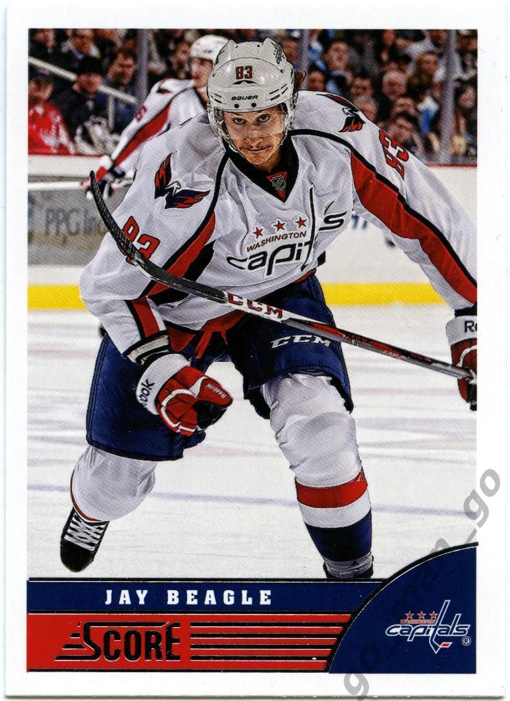 Jay Beagle (Washington Capitals). Panini Score 2013-2014, № 527.