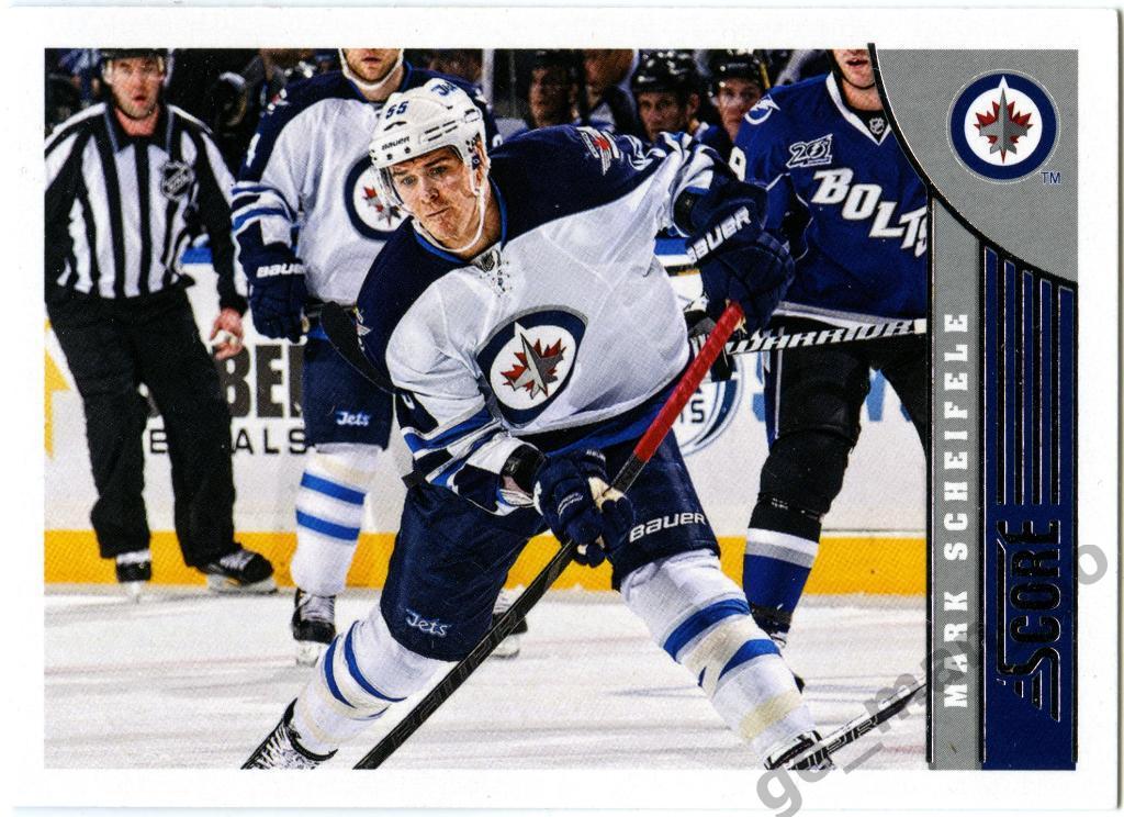 Mark Scheifele (Winnipeg Jets). Panini Score 2013-2014, № 540.