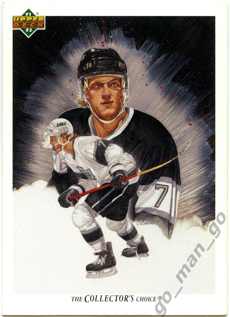 Tomas Sandstrom (Los Angeles Kings) Upper Deck Collector's Choice 1991-1992 № 85