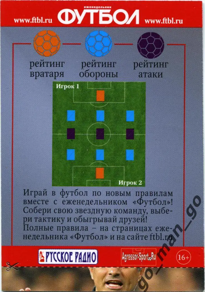 Джанлуиджи Буффон (сборная мира). Еженедельник «Футбол», 2013. № 1. 1