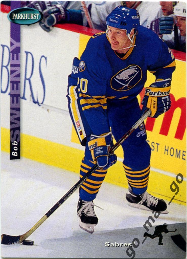 Bob Sweeney (Buffalo Sabres). Parkhurst NHL 1994-1995, № SE17.