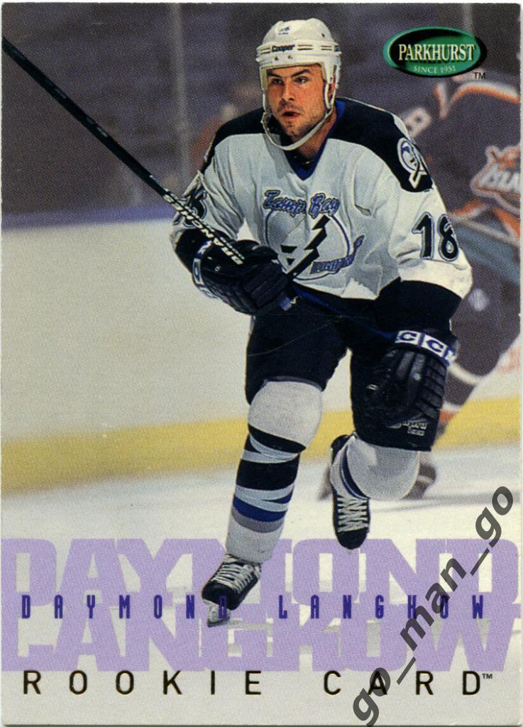 Daymond Langkow Tampa Bay Lightning Parkhurst International 1995-1996 Rookie 270