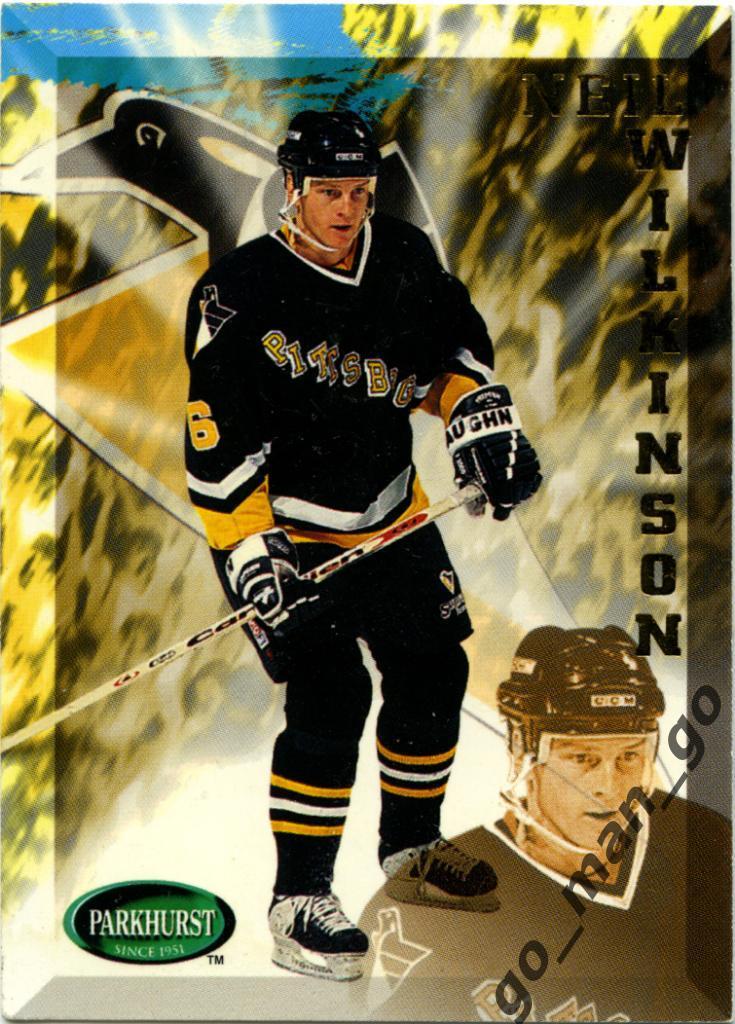 Neil Wilkinson (Pittsburgh Penguins). Parkhurst International 1995-1996, № 439.