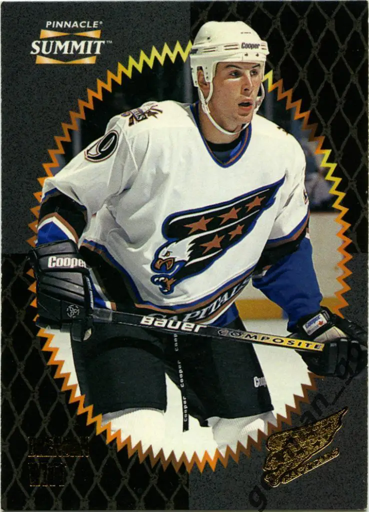 Brendan Witt (Washington Capitals). Pinnacle NHL 1996-1997, № 162.
