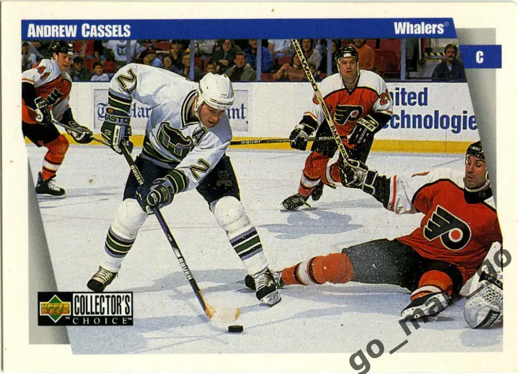 Andrew Cassels (Hartford Whalers) Upper Deck Collector's Choice 1997-1998 № 113.