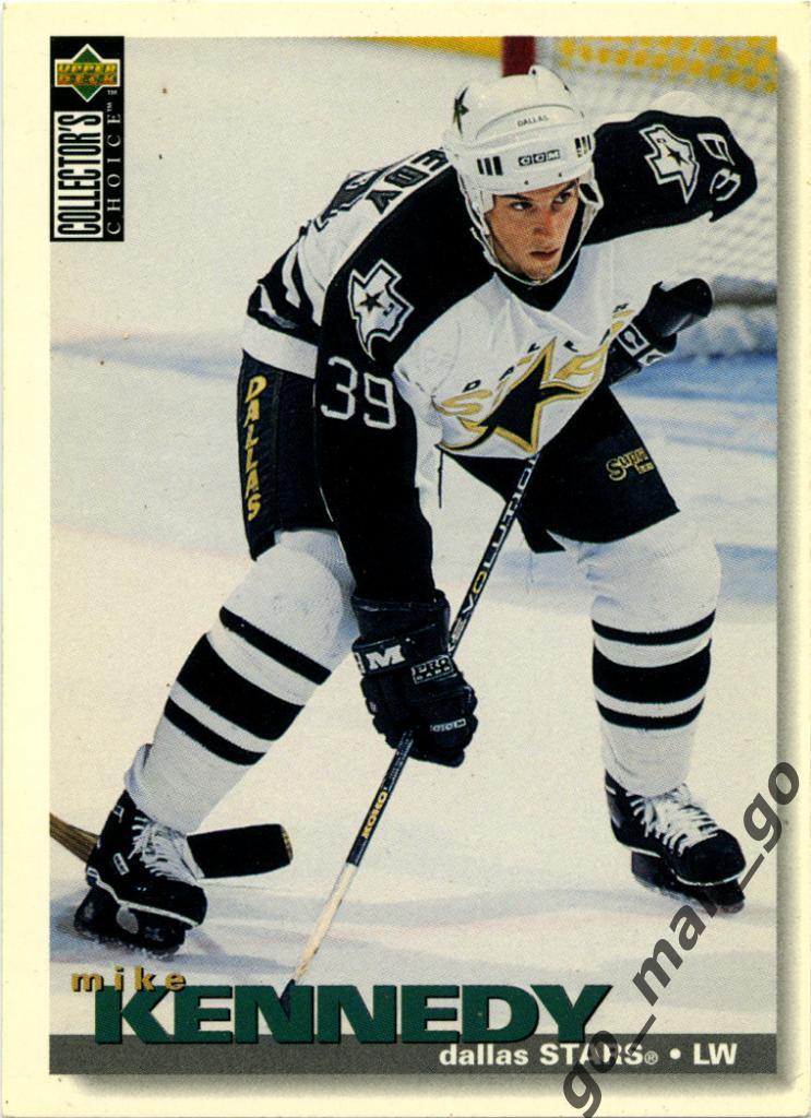 Mike Kennedy (Dallas Stars). Upper Deck Collector's Choice 1995-1996, № 205.
