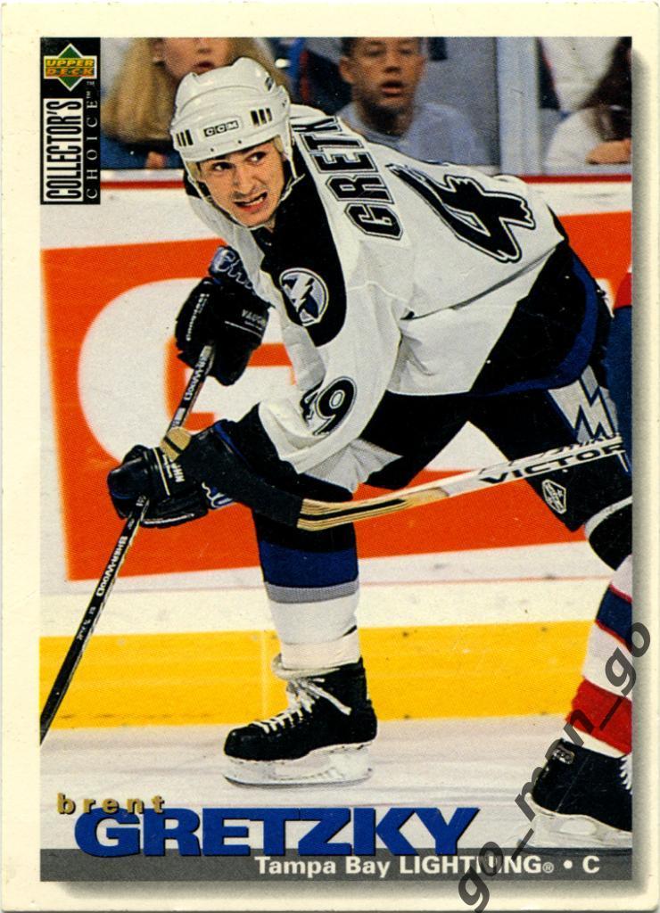 Brent Gretzky Tampa Bay Lightning. Upper Deck Collector's Choice 1995-1996 № 281