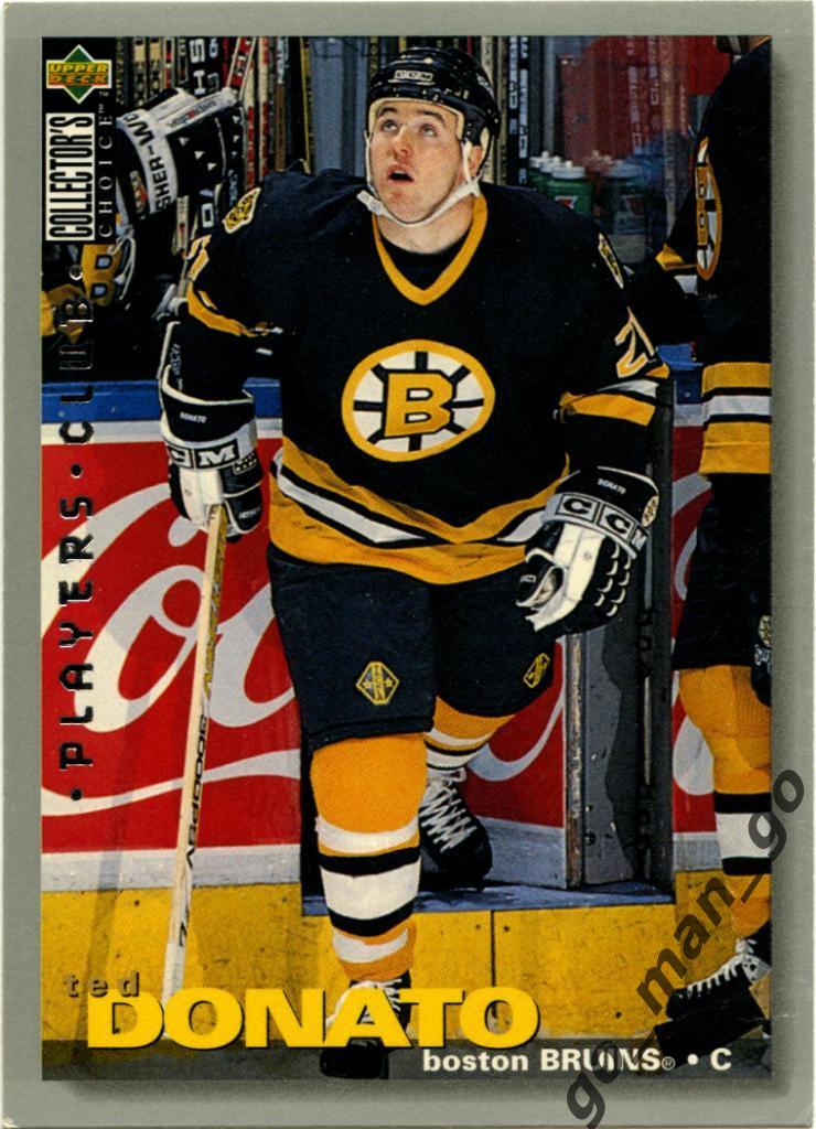 Ted Donato Boston Bruins Upper Deck Collector's Choice 1995-1996 Players Club 76