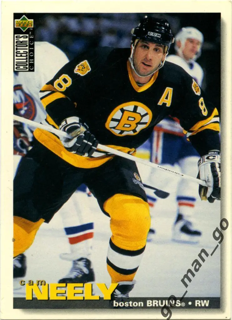 Cam Neely (Boston Bruins). Upper Deck Collector's Choice 1995-1996, № 102.