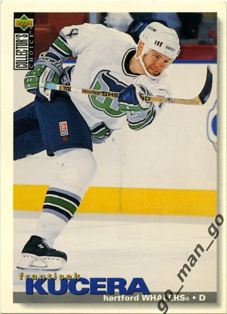 Frantisek Kucera Hartford Whalers Upper Deck Collector's Choice 1995-1996 № 304.