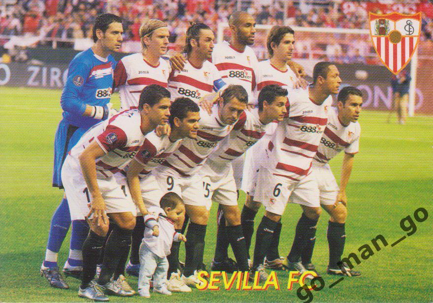 Севилья (в составе – Александр Кержаков). Кубок УЕФА – 2006/2007. № 987.