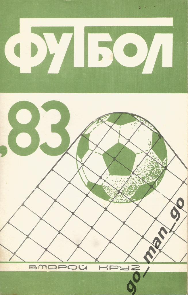 КРАСНОДАР 1983, второй круг.