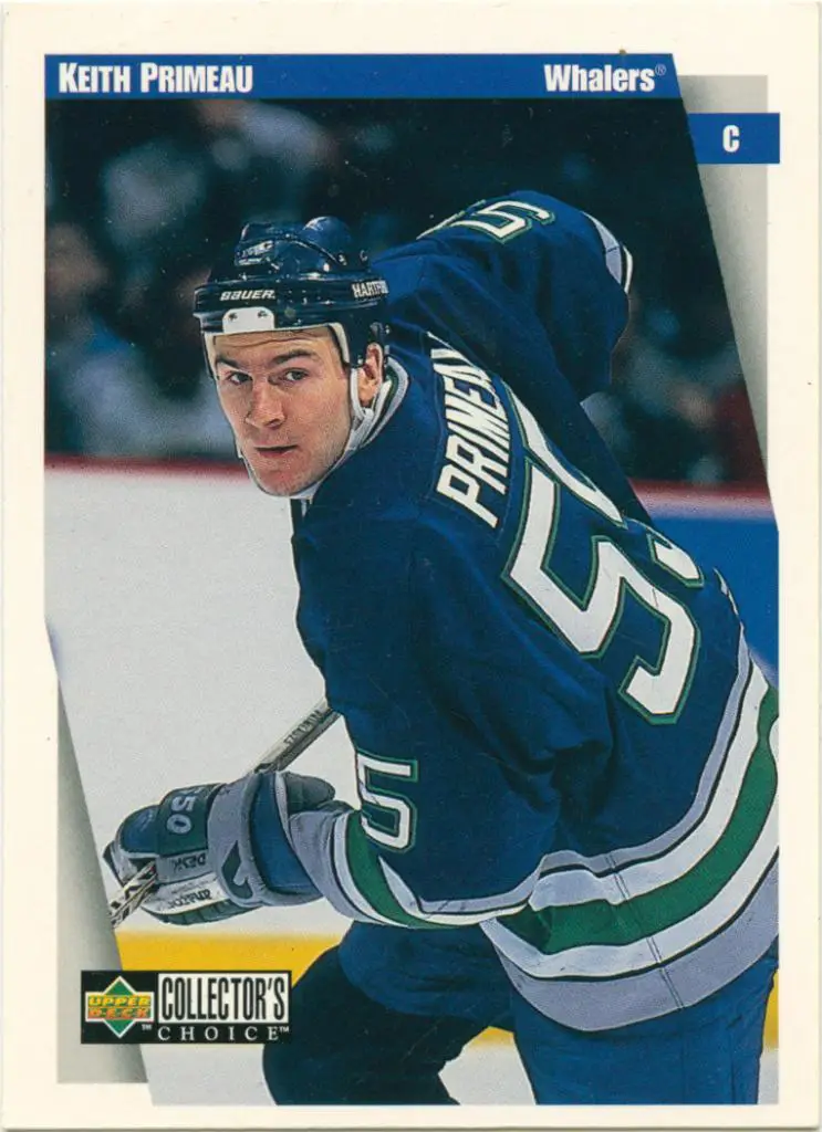 Keith Primeau (Hartford Whalers). Upper Deck Collector's Choice 1997-1998 № 110.