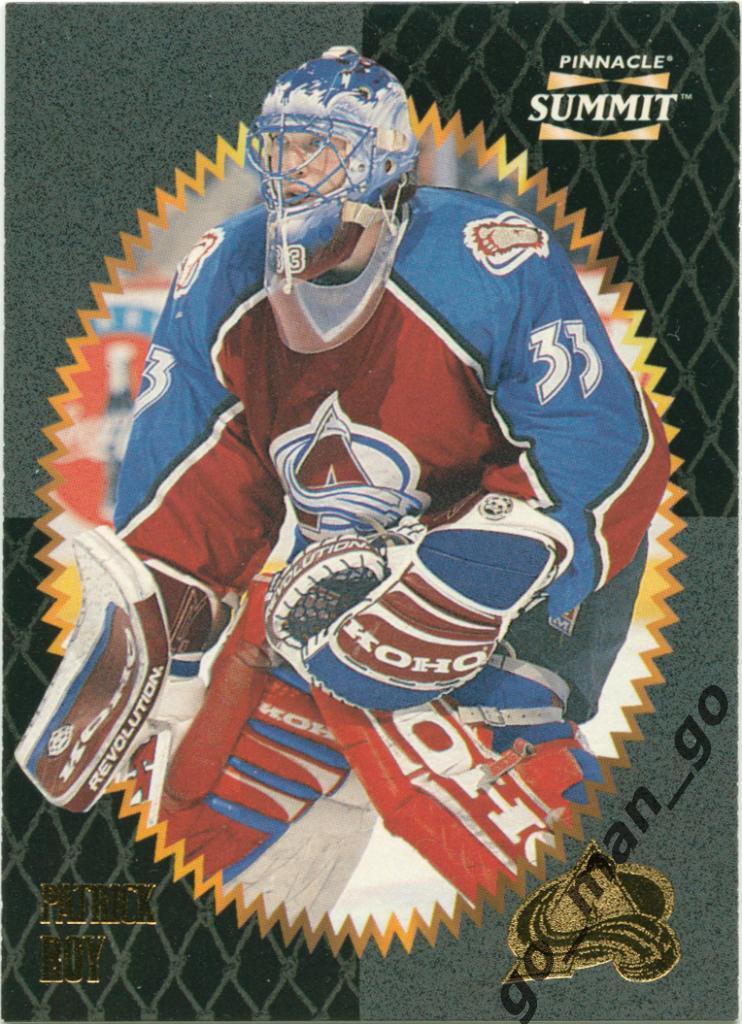 Patrick Roy (Colorado Avalanche). Pinnacle Summit 1996-1997, № 87.