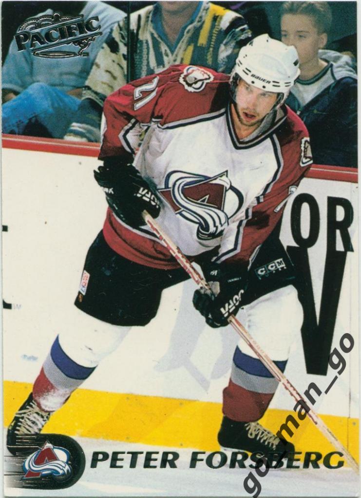Peter Forsberg (Colorado Avalanche). Pacific NHL 1998-1999, № 21.