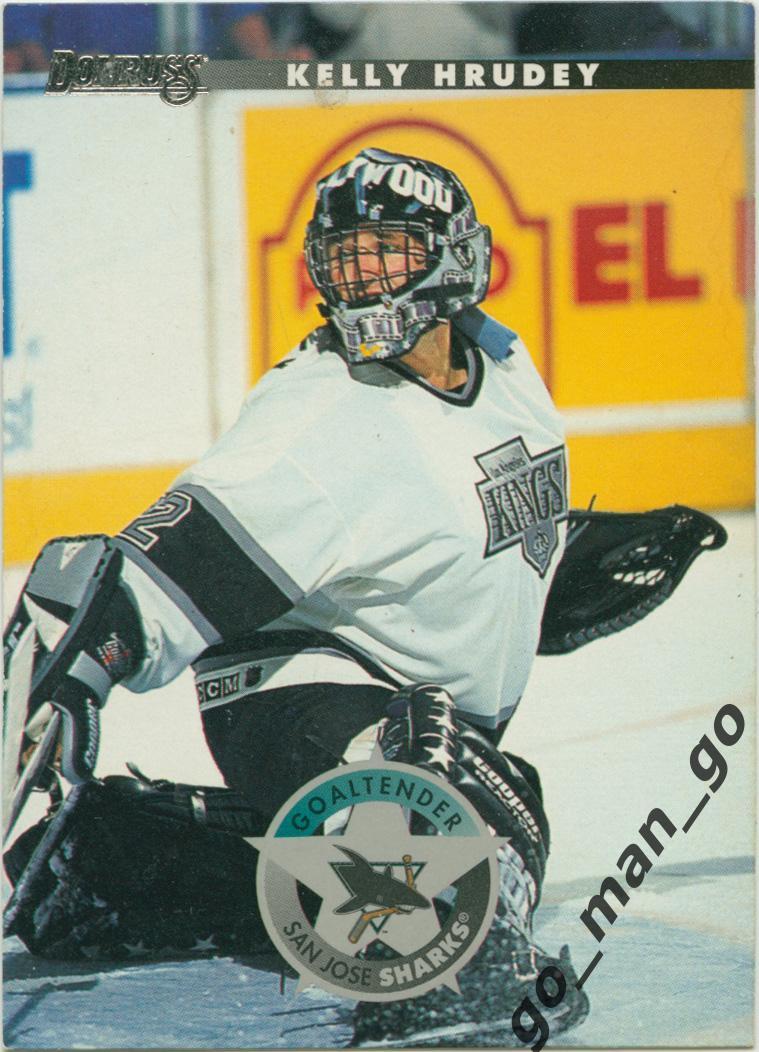 Kelly Hrudey (Los Angeles Kings). Donruss NHL 1996-1997, № 209.
