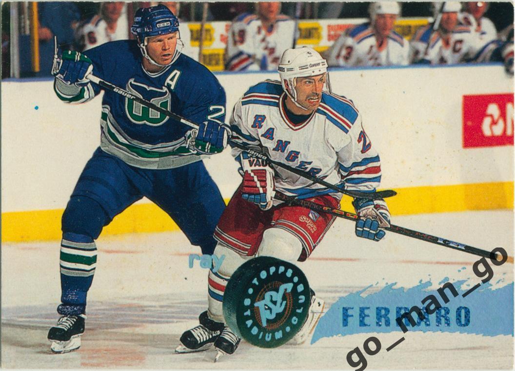 Ray Ferraro (New York Rangers). Topps Stadium Club Hockey 1995-1996, № 120.