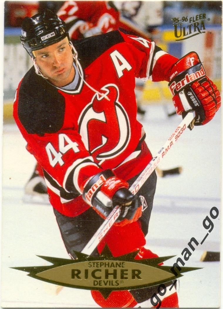 Stephane Richer (New Jersey Devils). Fleer Ultra 1995-1996, № 91.