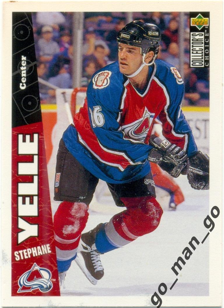 Stephane Yelle (Colorado Avalanche) Upper Deck Collector's Choice 1996-1997 № 67