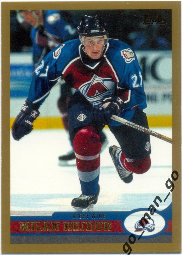 Milan Hejduk (Colorado Avalanche). Topps NHL 1999-2000, № 88.