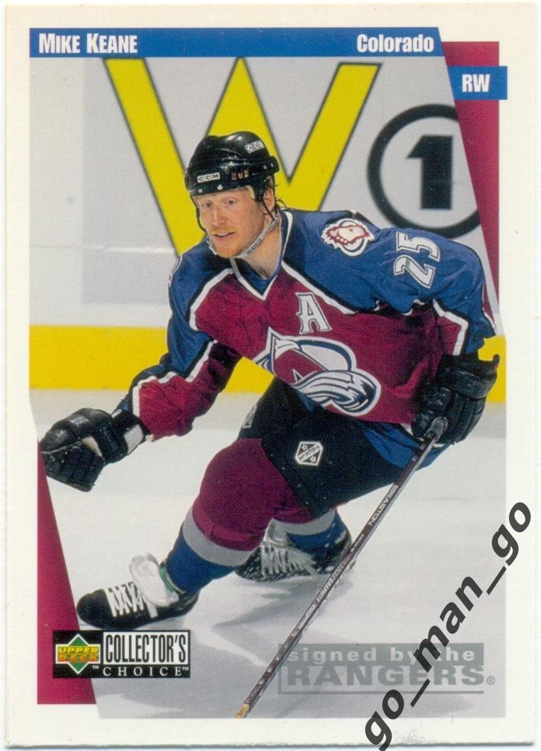 Mike Keane (Colorado Avalanche). Upper Deck Collector's Choice 1997-1998, № 63.