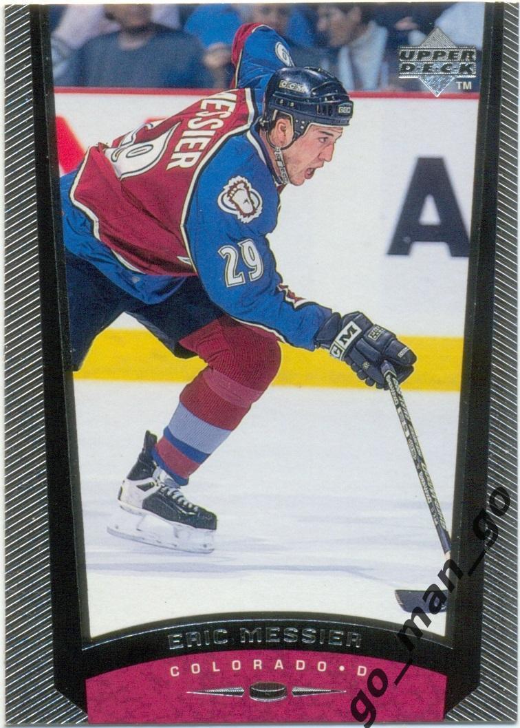 Eric Messier (Colorado Avalanche). Upper Deck NHL 1998-1999, № 70.