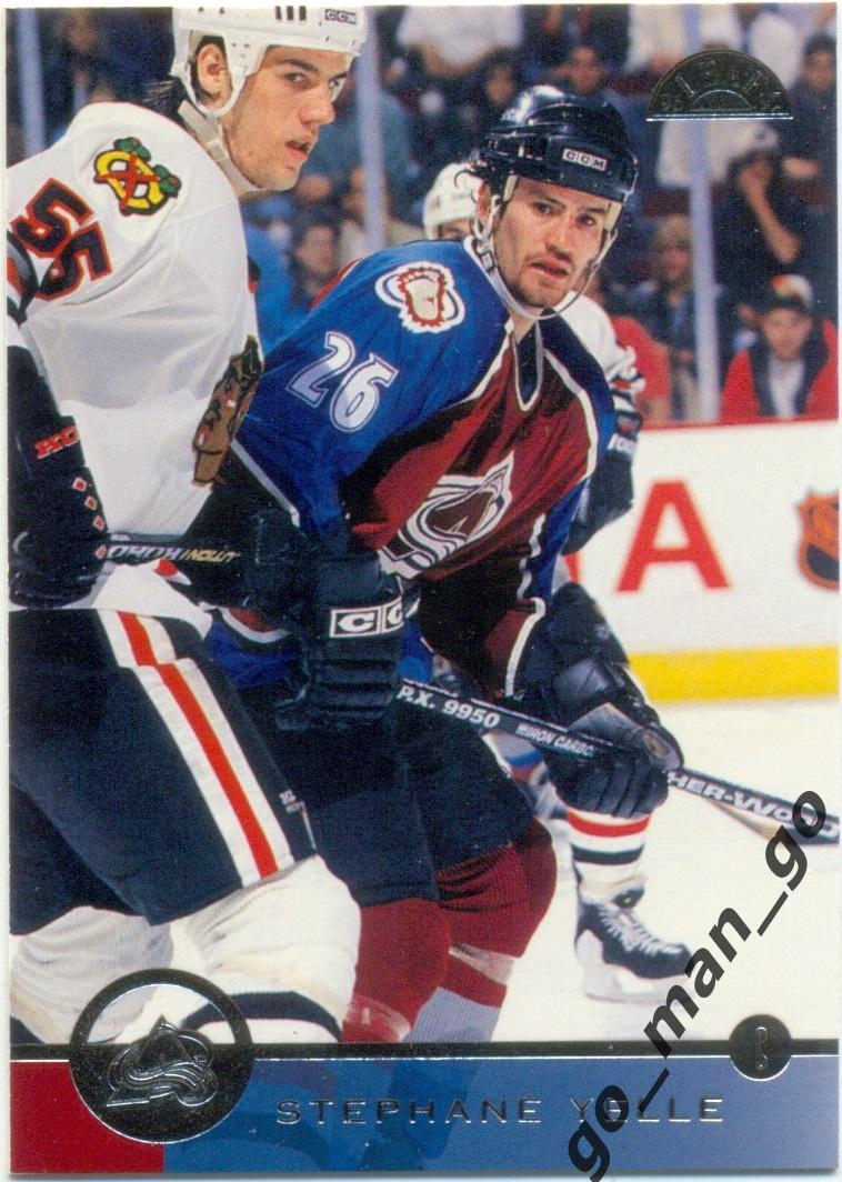 Stephane Yelle (Colorado Avalanche). Leaf NHL 1996-1997, № 150.