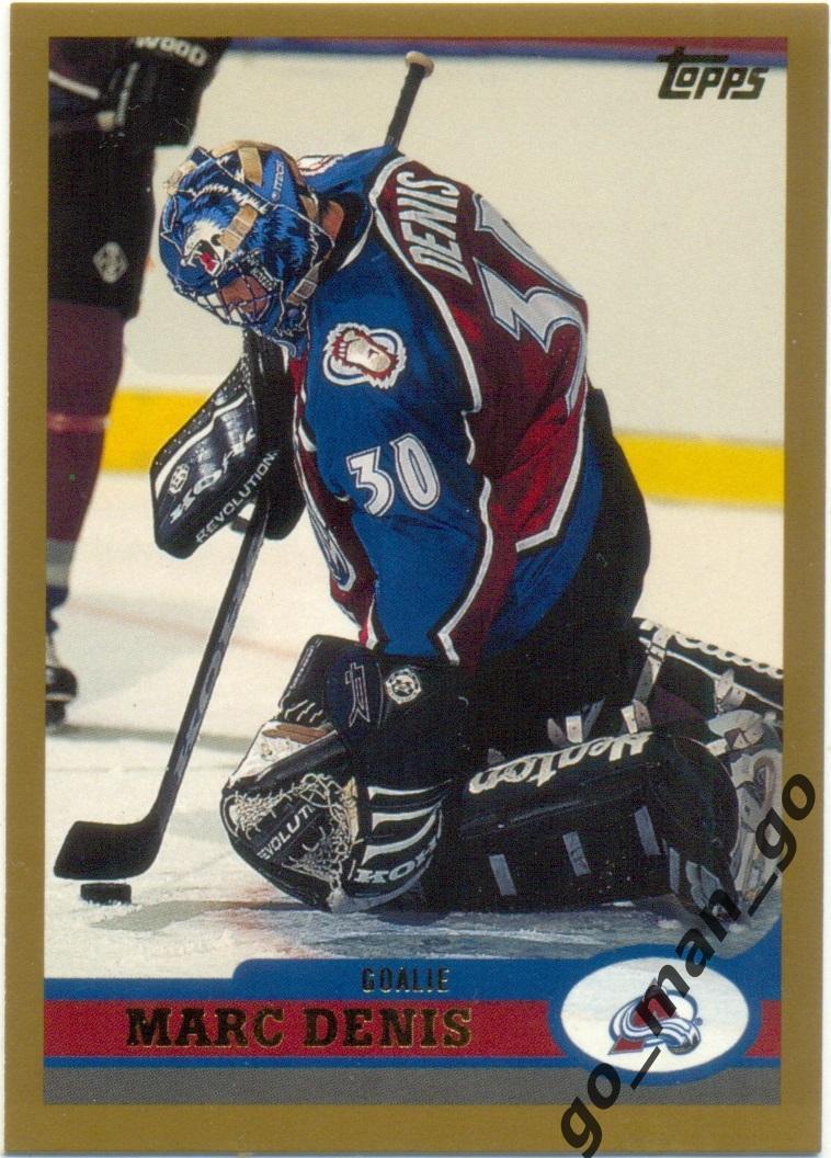 Marc Denis (Colorado Avalanche). Topps O-Pee-Chee NHL 1999-2000, № 214.