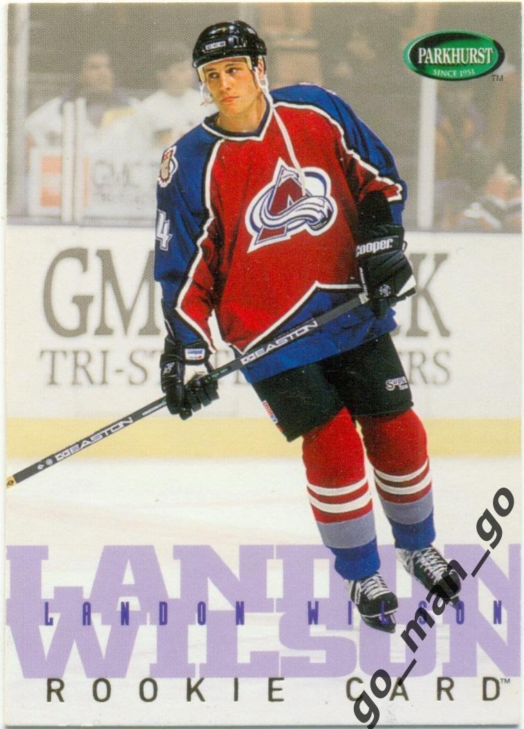 Landon Wilson Colorado Avalanche. Parkhurst International 1995-1996 Rookie № 526