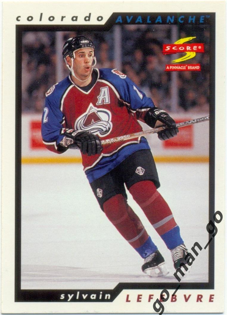 Sylvain Lefebvre (Colorado Avalanche). Score NHL 1996-1997. № 226.