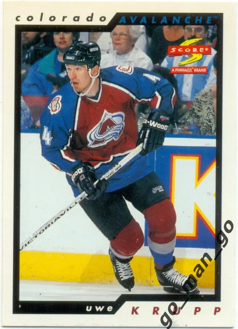 Uwe Krupp (Colorado Avalanche). Score NHL 1996-1997. № 175.