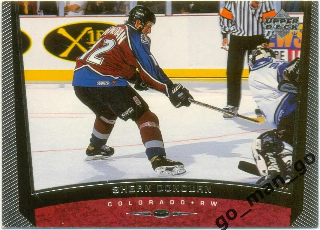 Shean Donovan (Colorado Avalanche). Upper Deck NHL 1998-1999, № 251.