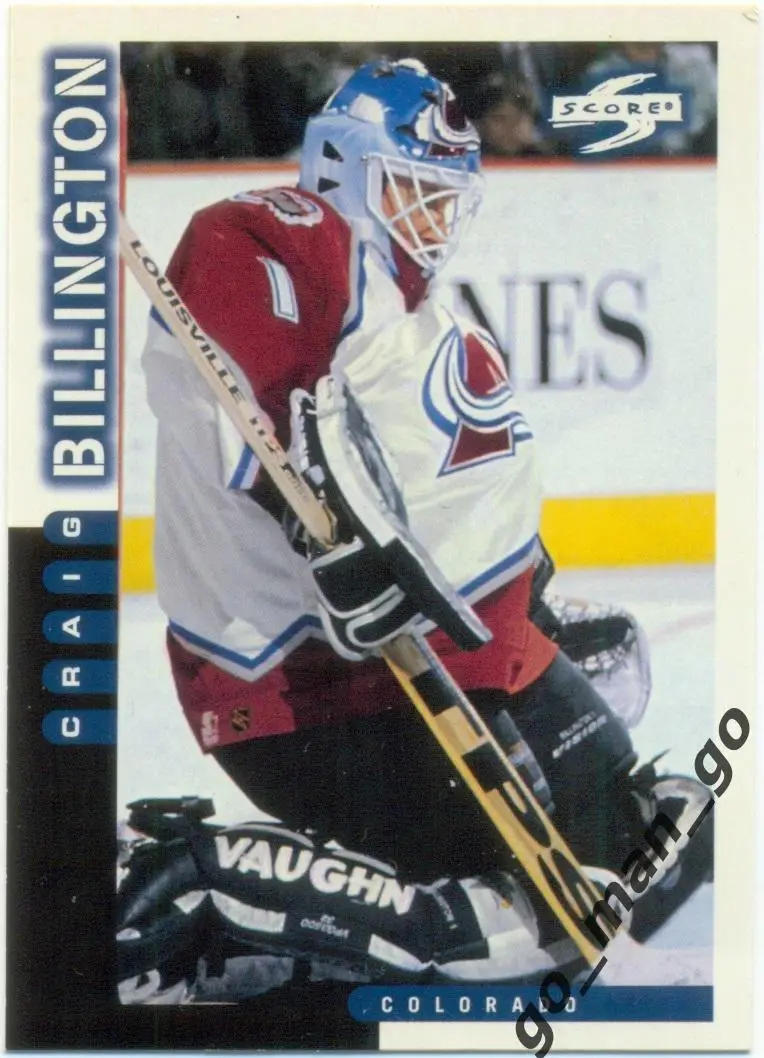 Craig Billington (Colorado Avalanche). Score NHL 1997-1998, № 19.