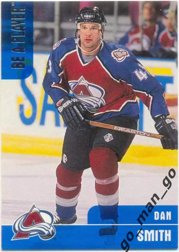 Dan Smith (Colorado Avalanche). ITG Be A Player NHL 1999-2000, № 279.