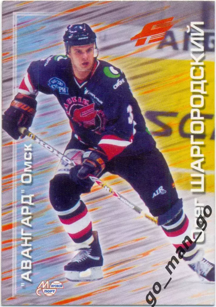 Олег Шаргородский (Авангард Омск). Мировой спорт Российский хоккей 2000-2001 138