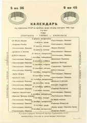 ТЕКСТИЛЬЩИК Иваново 1986 (второй круг), календарь игр.