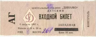 ЦСКА Москва – ТОРПЕДО Москва 04.08.1987, кубок СССР, 1/8 финала.