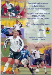 ТОРПЕДО Москва – ЦСКА Москва 17.07.2004.