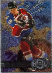 Adam Deadmarsh (Colorado Avalanche). Fleer Metal Universe NHL 1996-1997, № 30.