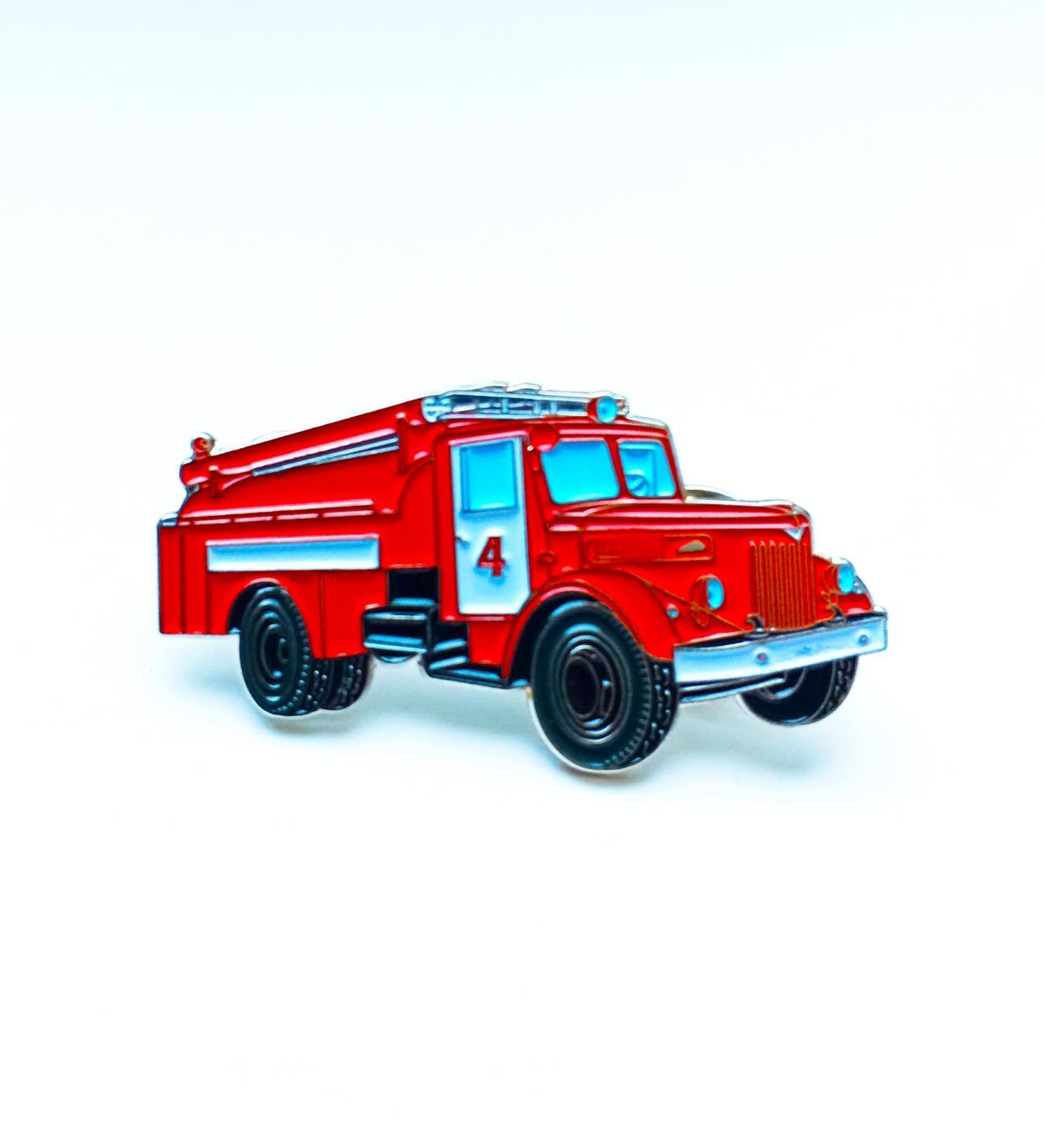Значок пожарная машина Маз 205