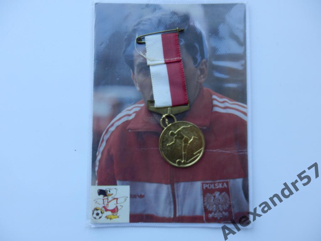 Золотая медаль 1979 год ФУТБОЛ Польша