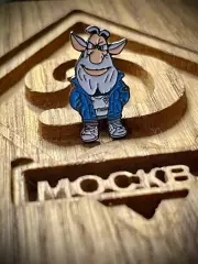 Значок Динамо Москва мультяшка