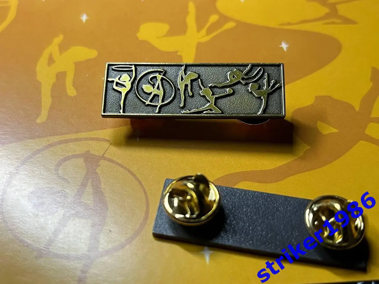 Значок гимнастика